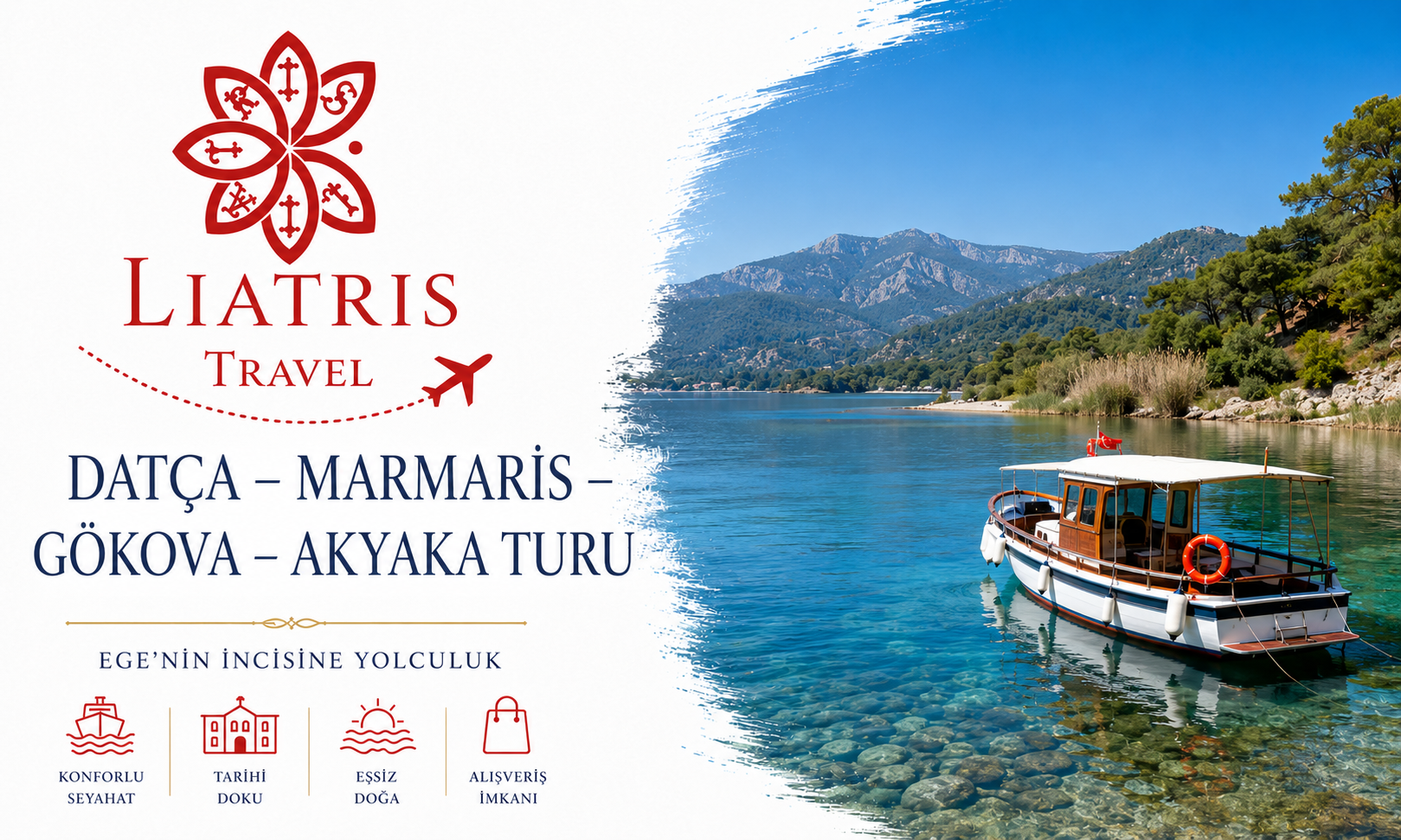 Marmaris Datça ve Gökova Turu  