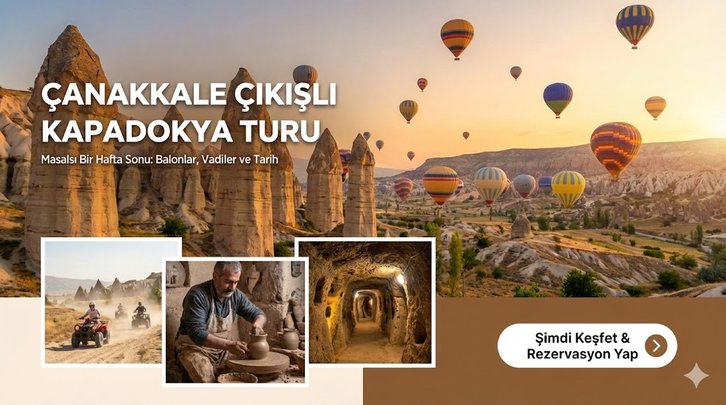 Kapadokya TURU 1 Gece Konaklamalı 